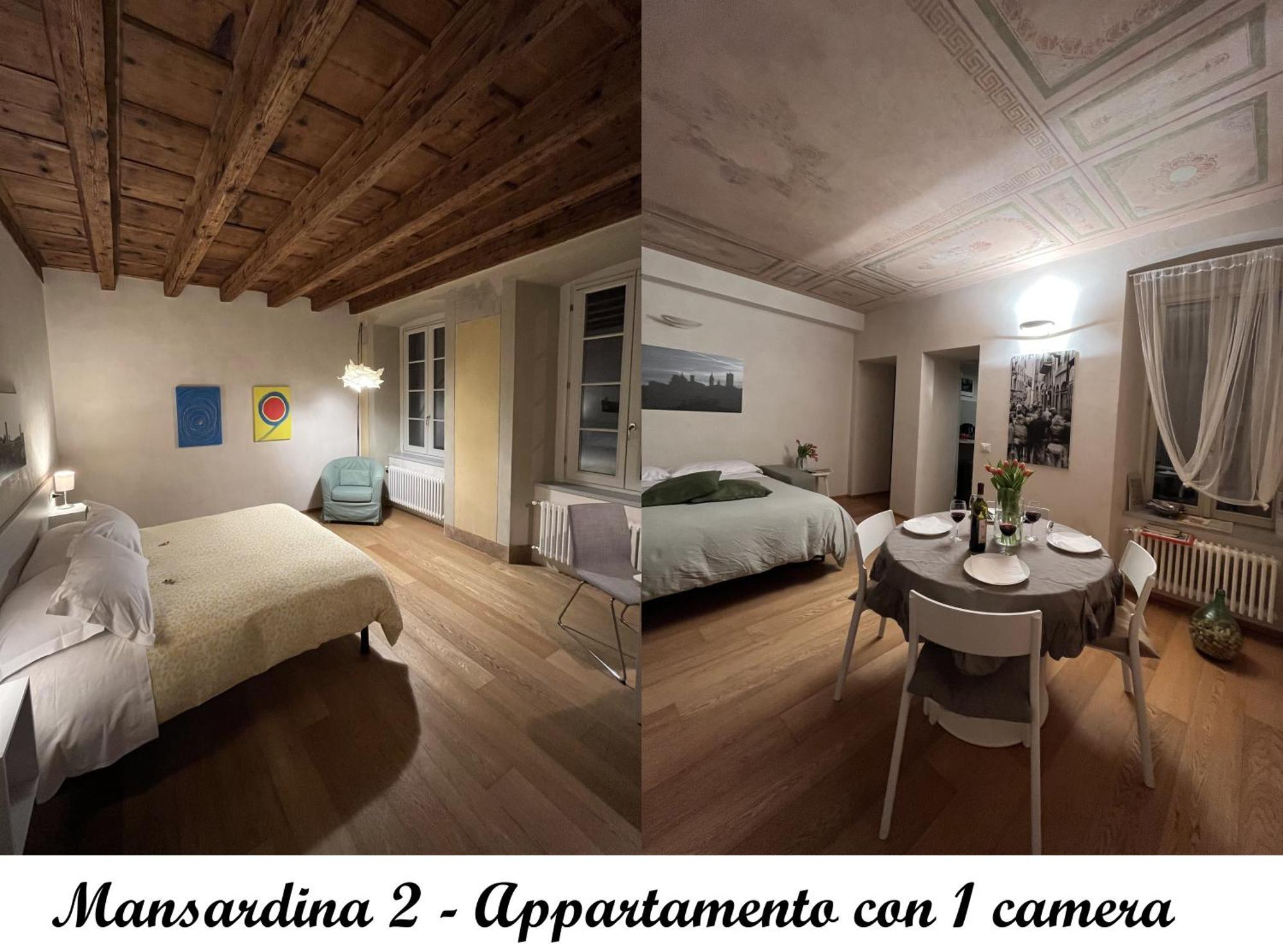 Livinn Bergamo La Mansardina1 E La Mansardina2 Exteriér fotografie