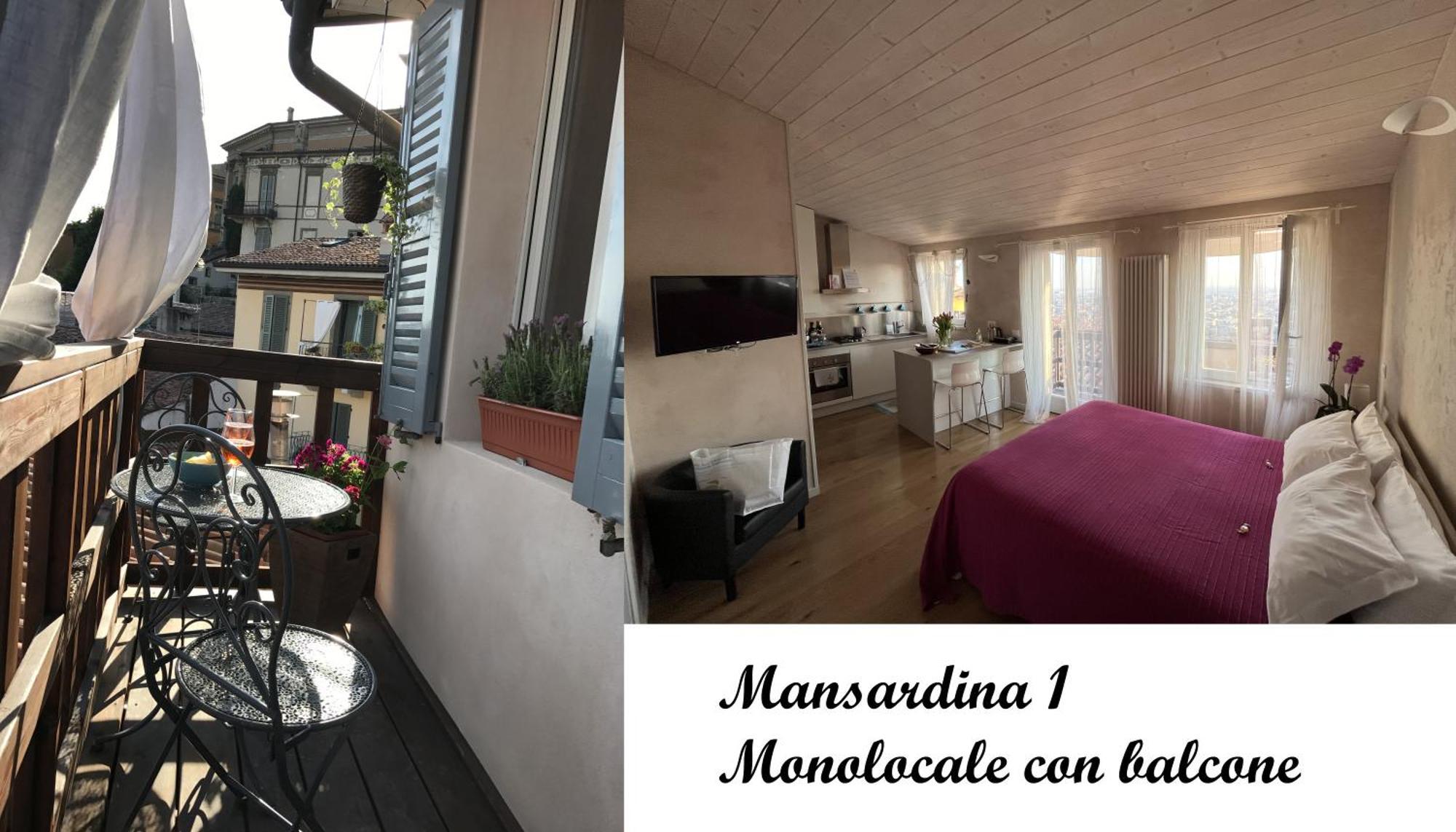 Livinn Bergamo La Mansardina1 E La Mansardina2 Exteriér fotografie